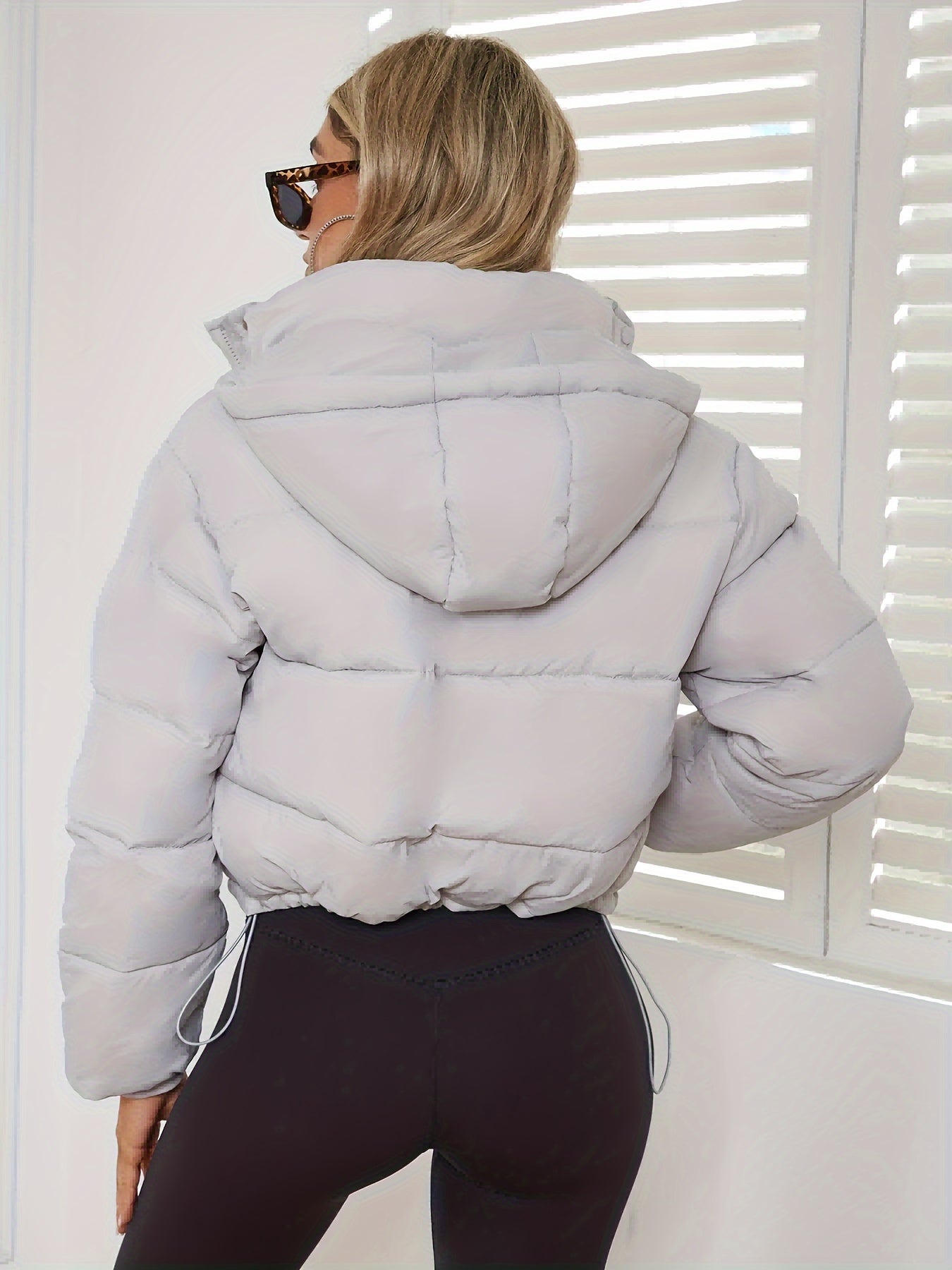 Women's - Jacket with Hood - Short Transition - Lightweight & Stylish