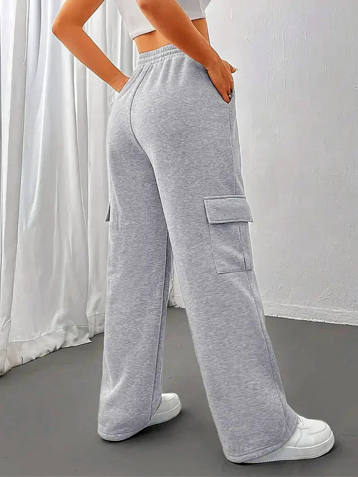 Women's - Jogging Trousers - Comfortable with Pockets - Perfect for Active Lifestyle