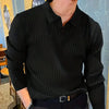 Men - Casual Jumper - Ribbed Knit - Comfortable & Stylish Knitwear for Everyday Wear