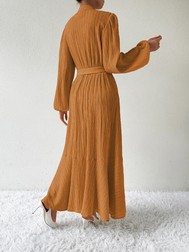 Women's - Elegant Long Sleeve Dress - Stylish Design - Perfect for Any Occasion - Women's Fashion