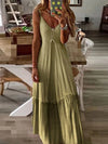 Elegant casual long summer dress