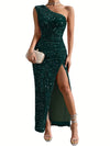 Off-the-shoulder bodycon party dress for women in a lovely style