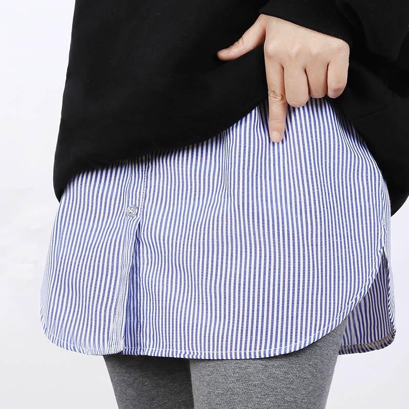 Amelia's™ | skirt with high waist - shirt extension