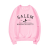 Casual sweatshirt with Salem Massachusetts design - women's jumper