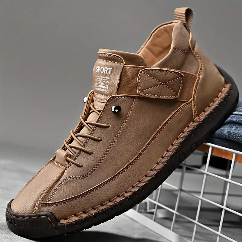 Men's - Sneakers - Leather - Stylish, Comfortable, and Durable Footwear for Everyday Wear