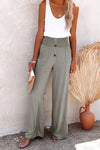 Comfortable linen trousers for women