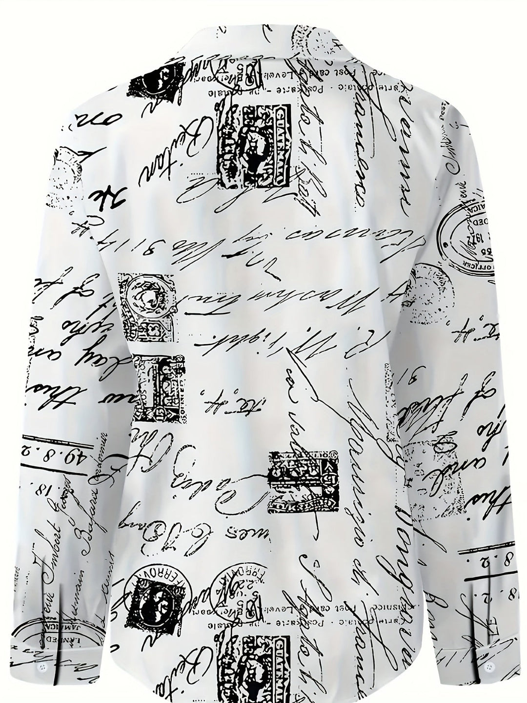 Women's -  Linen Shirt - Elegant Long Sleeve - Breathable Casual Top with Button Placket & Collar