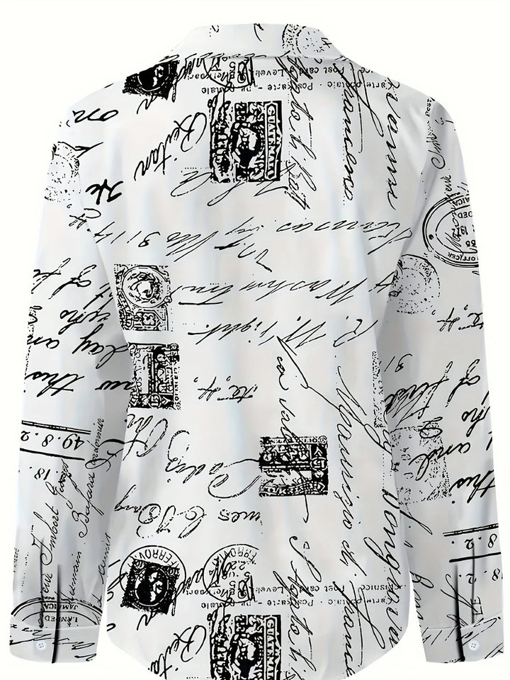Women's -  Linen Shirt - Elegant Long Sleeve - Breathable Casual Top with Button Placket & Collar