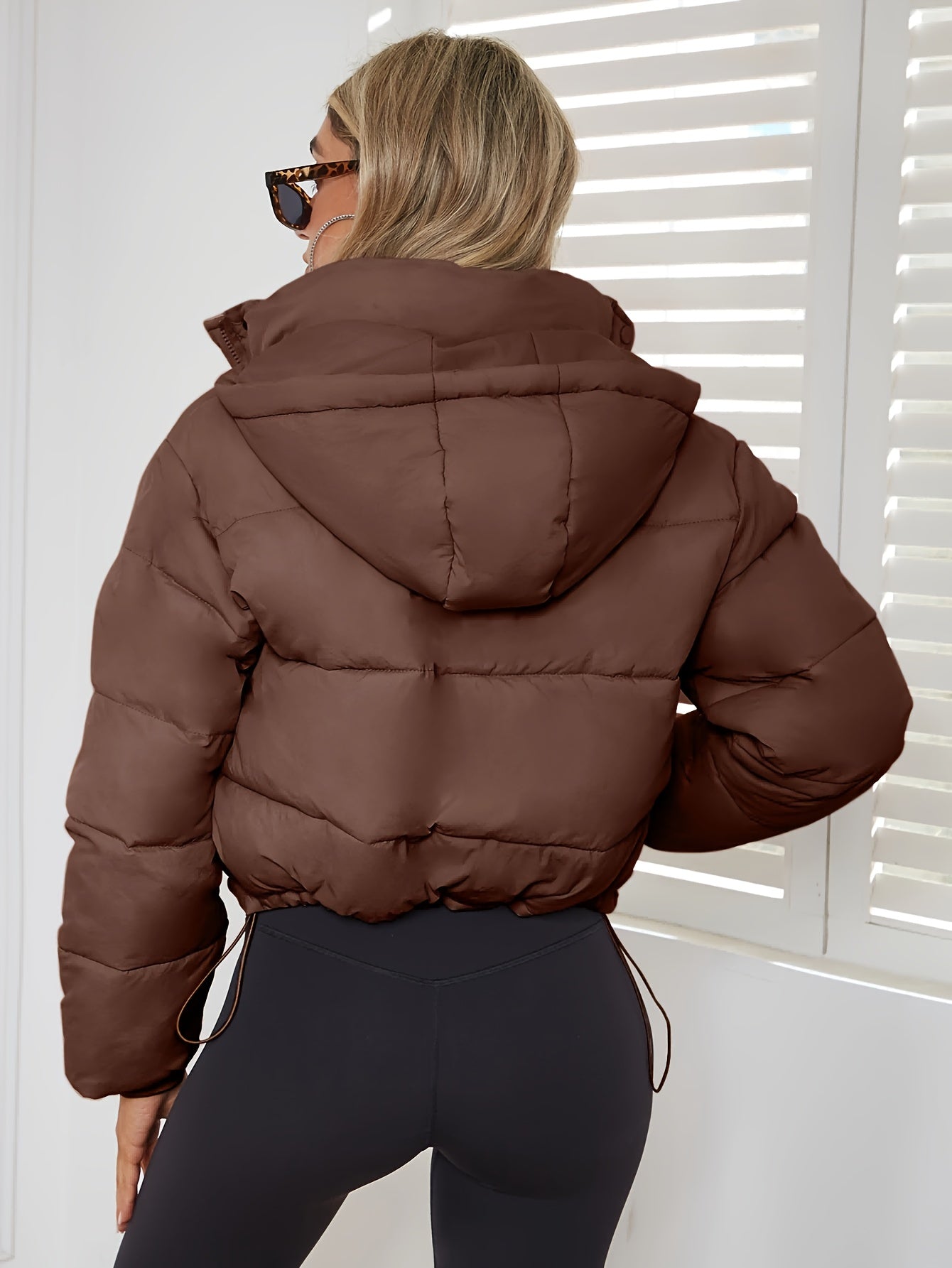 Women's - Jacket with Hood - Short Transition - Lightweight & Stylish