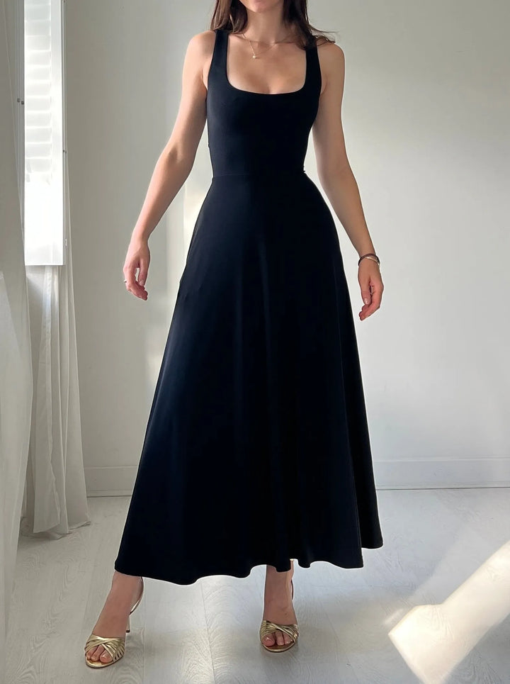 Women's - Midi dress with camisole - Lightweight and Stylish - Perfect for any Occasion