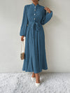 Women's - Elegant Long Sleeve Dress - Stylish Design - Perfect for Any Occasion - Women's Fashion
