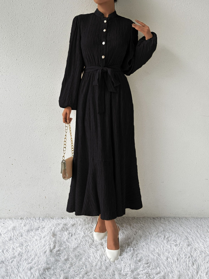 Women's - Elegant Long Sleeve Dress - Stylish Design - Perfect for Any Occasion - Women's Fashion