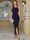 Women's - Cami Dress - Ruffled Hem and Ruffle Details - Flowy Summer Style