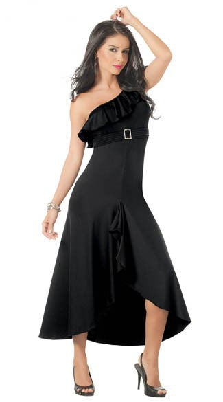 Chic fashion party dress strapless dress