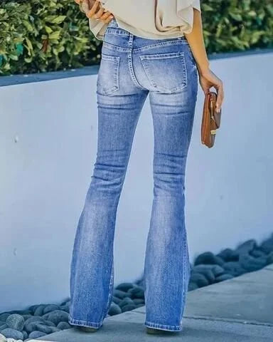 Stretchy ladies' jeans