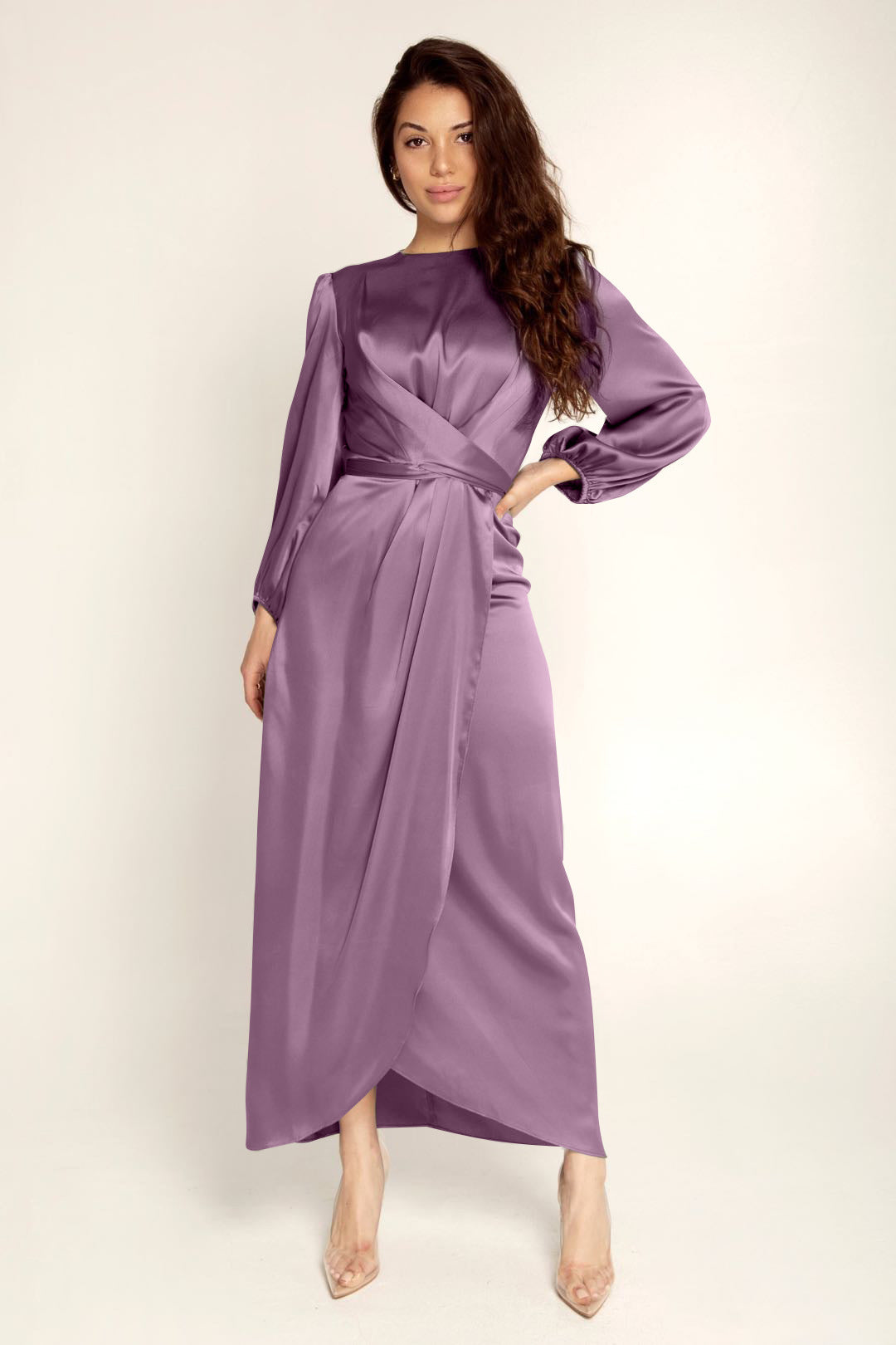 Trim Feminine and elegant tunic dress