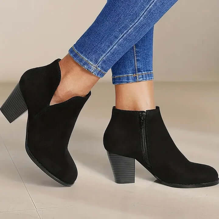 Women's - Comfortable Ankle Boots - Durable Material - Stylish Design - Supportive Fit