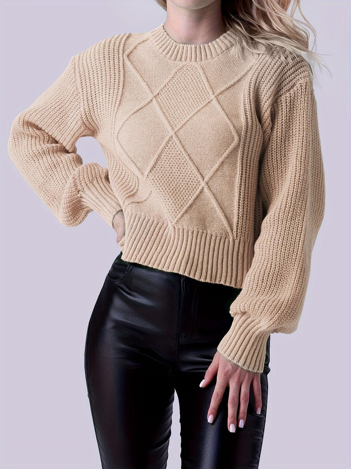 Knitted jumper for women