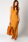 Elegant high-stretch maxi dress