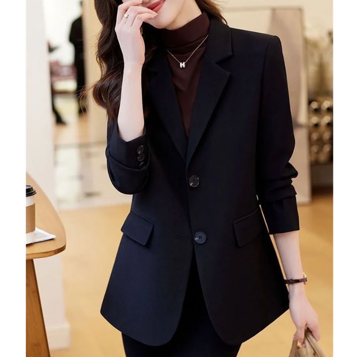 Elegant ladies' blazer with double-button fastening