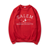 Casual Sweatshirt With Salem Massachusetts Design