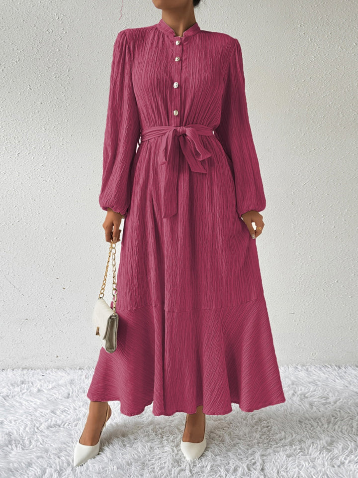 Women's - Elegant Long Sleeve Dress - Stylish Design - Perfect for Any Occasion - Women's Fashion