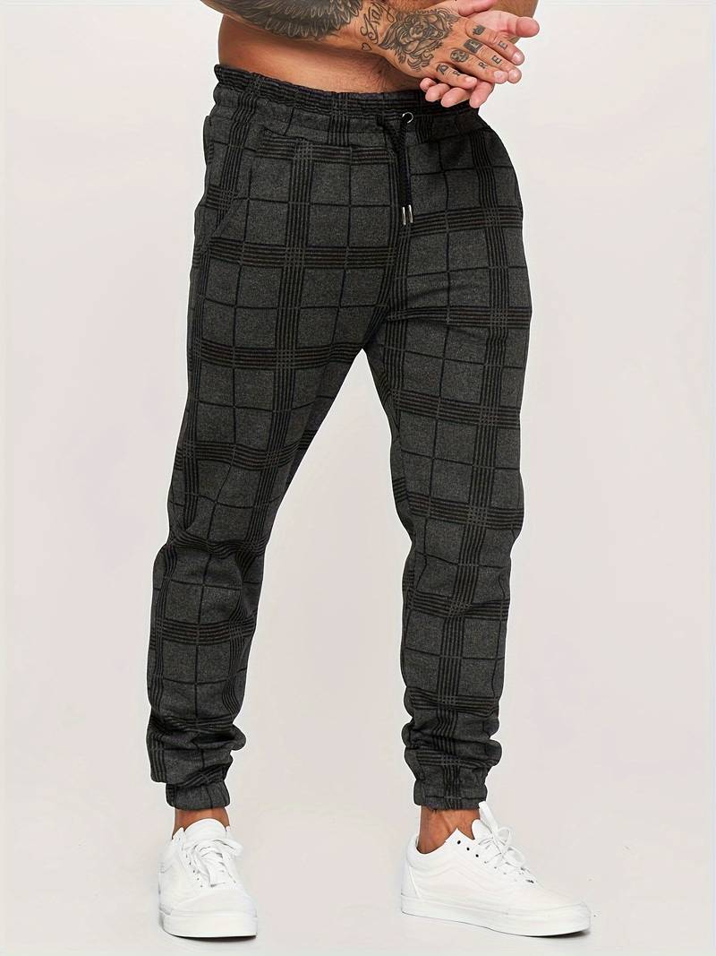 Checkered Sweatpants