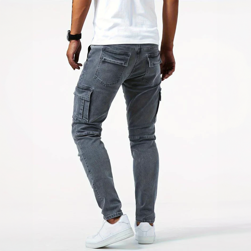 Men - Jeans - Cargo Style - Casual Comfort