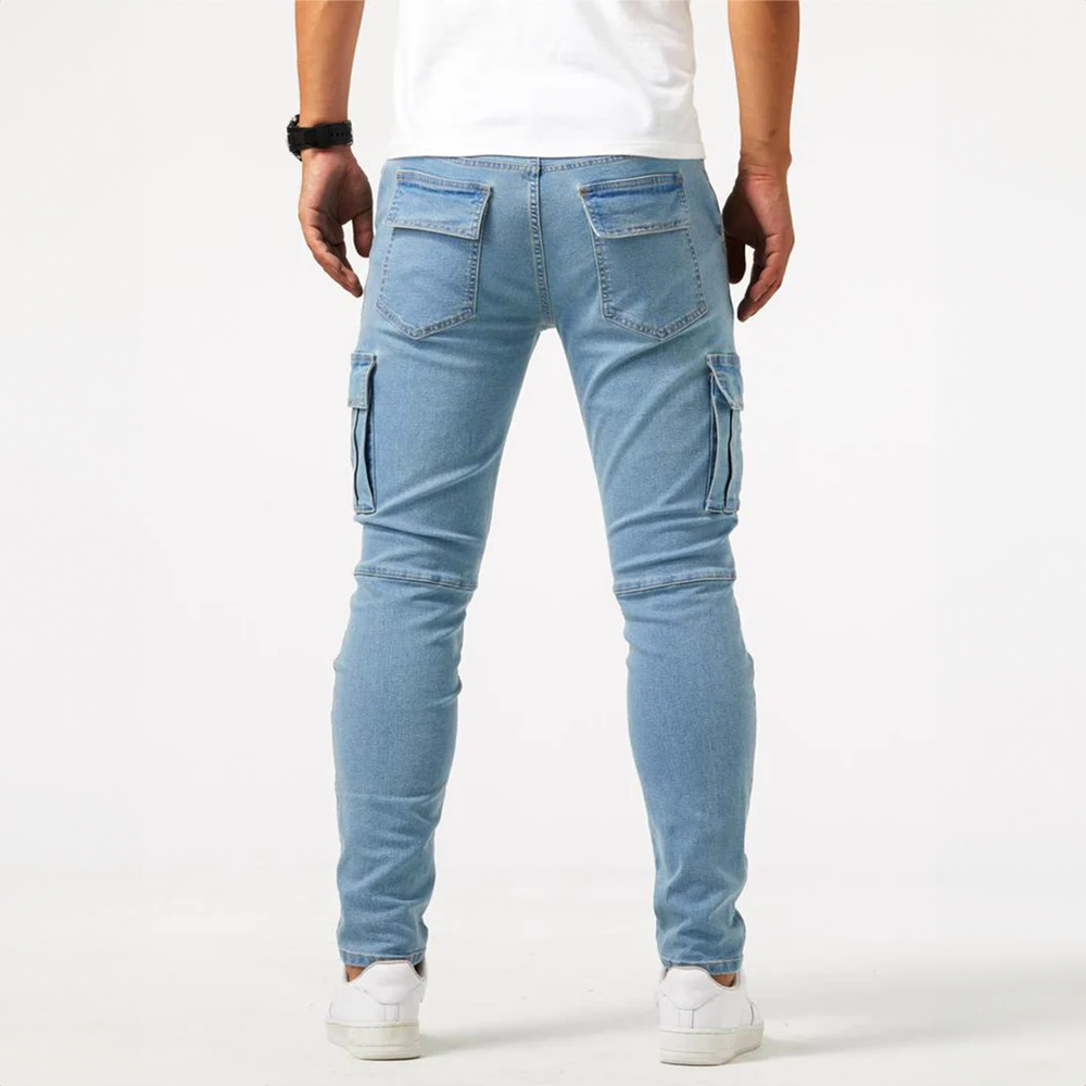 Men - Jeans - Cargo Style - Casual Comfort