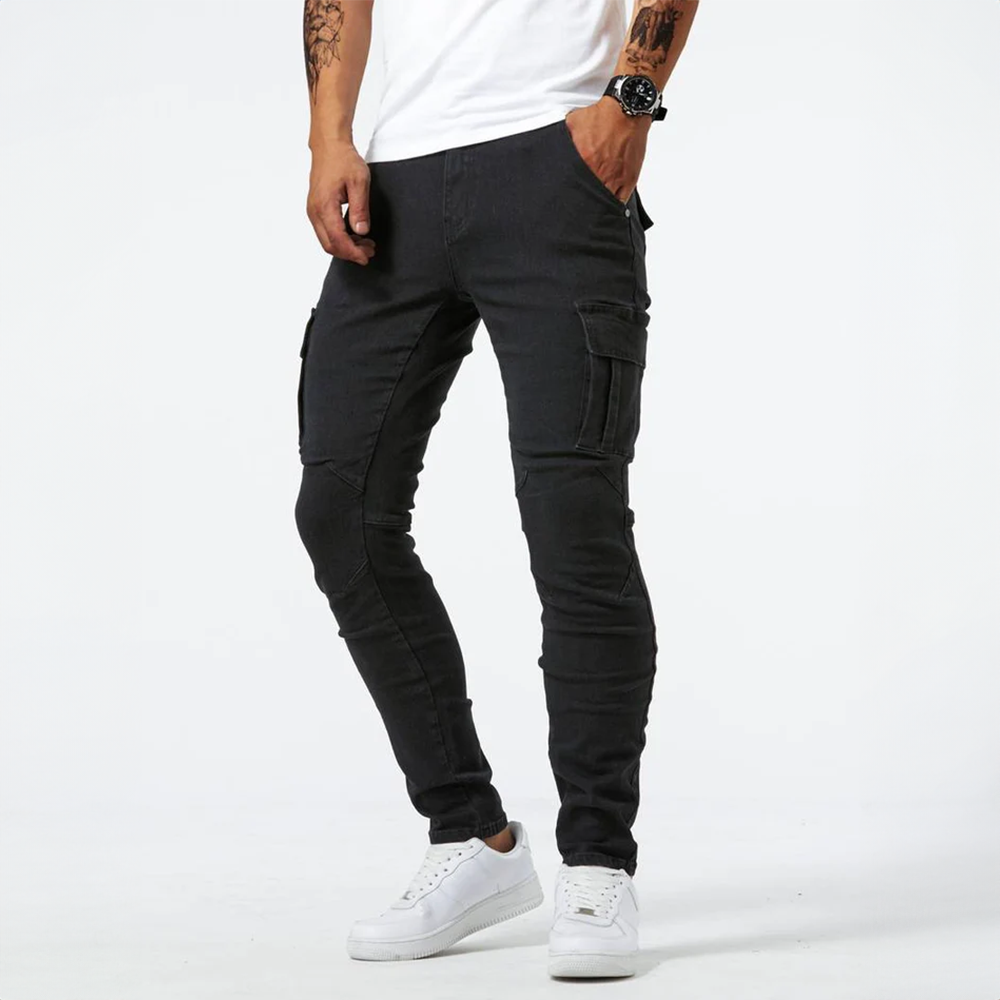 Men - Jeans - Cargo Style - Casual Comfort