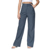 Women - High-Waisted Trousers - Stylish Design for Fashion - Trendy & Comfortable Fashion Essential