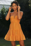 Women's - Topless Patchwork Dress - Sleeveless Style - Trendy and Unique Summer Dress for Women