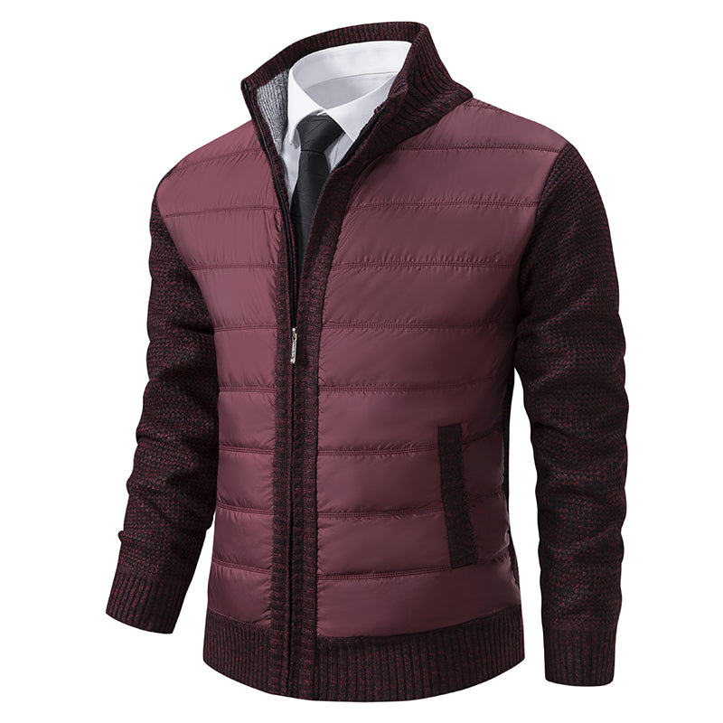 Men's - Winter Cardigan - Stylish Zip-Up Knitwear - Cozy & Warm