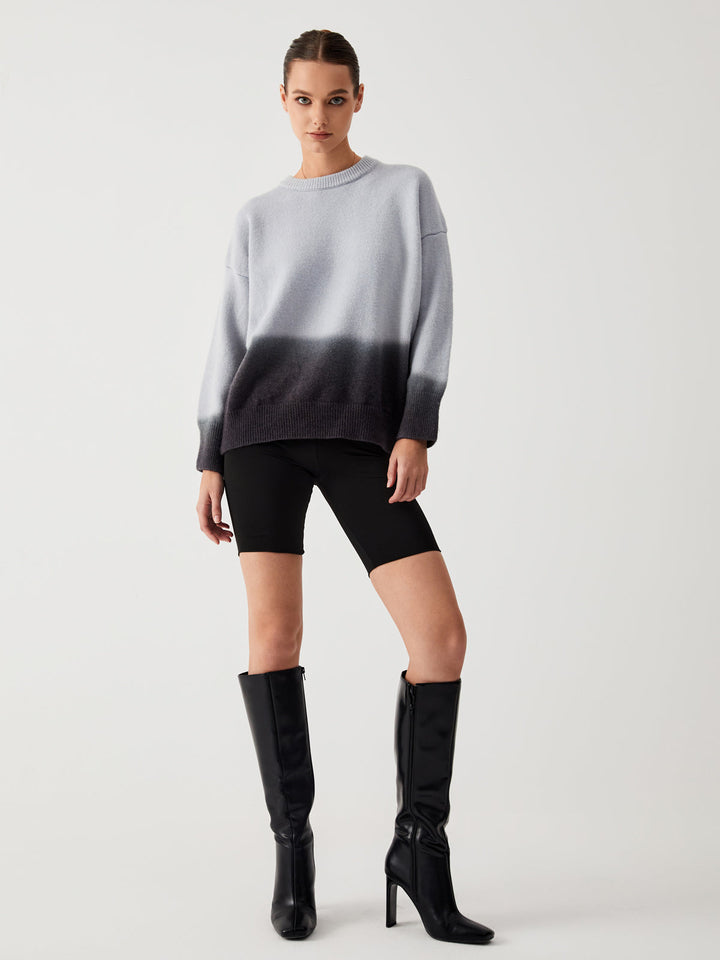 Ombre oversized jumper