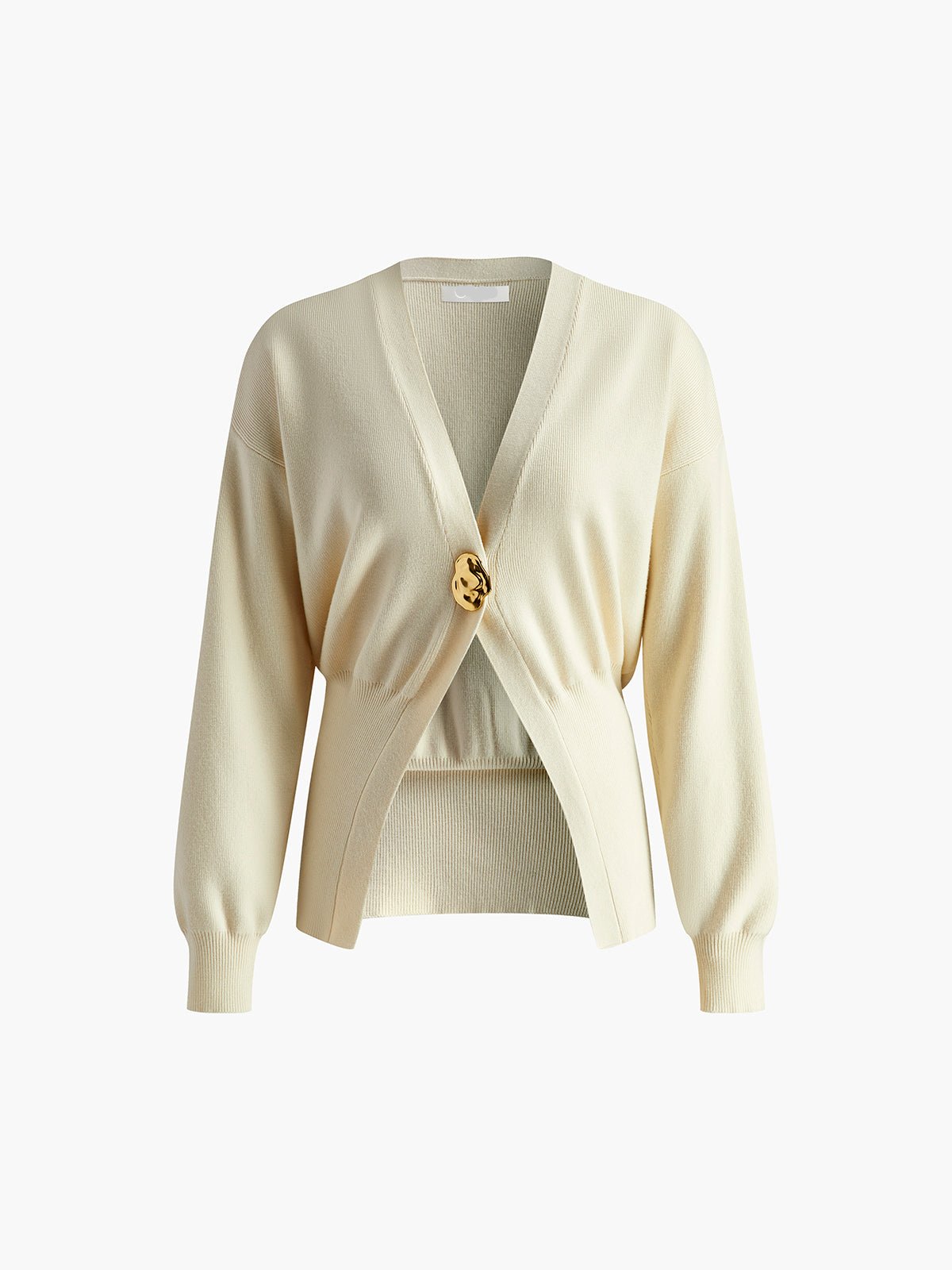 Women's - Elegant Cardigan - Cosy Knit with Button Closure - Stylish Layering Piece