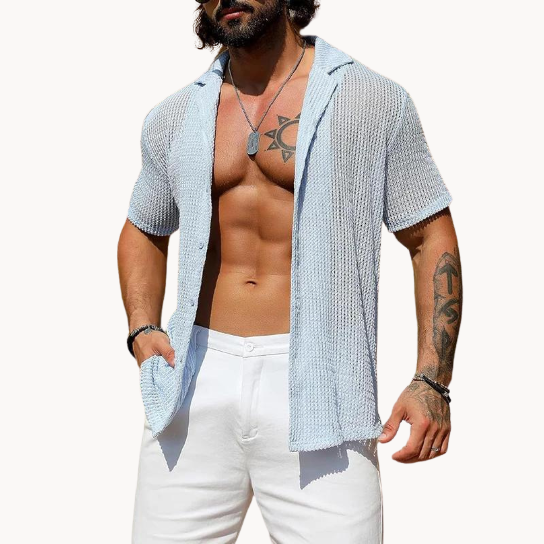 Milano hollow body knitted shirt