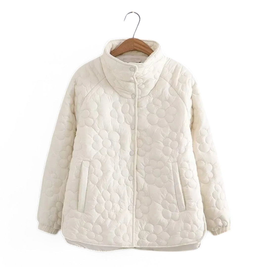 Pleasantly warm padded jacket, elegant