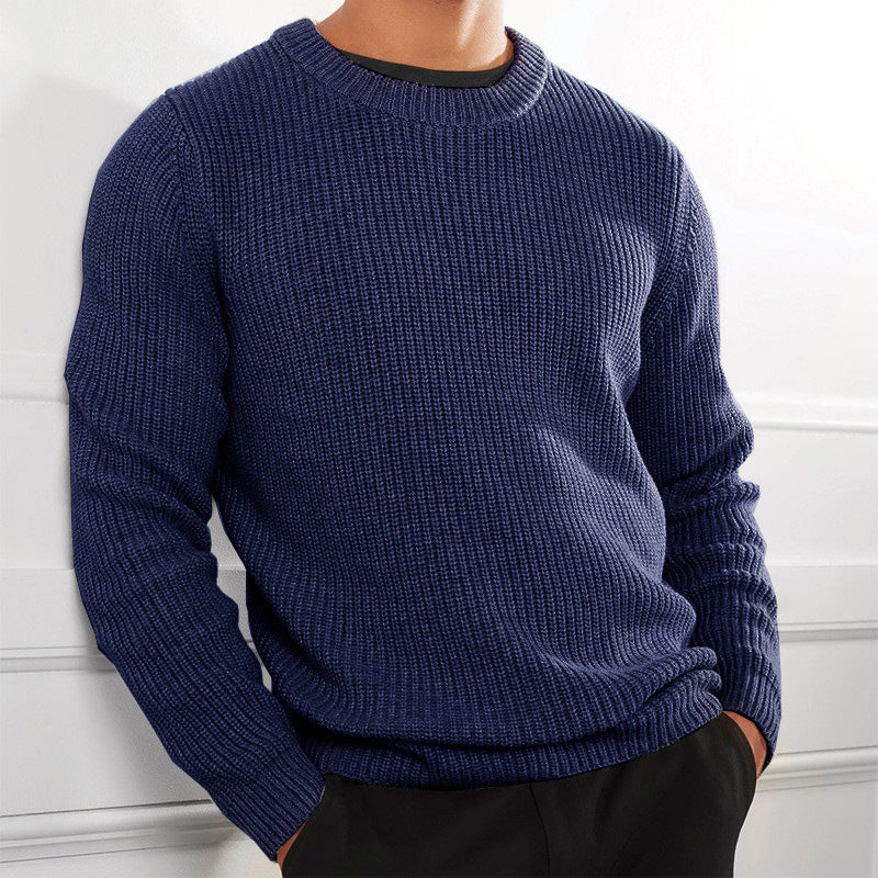 Men's - Autumn Sweater - Breathable Fabric - Comfortable Knit - Perfect for Layering