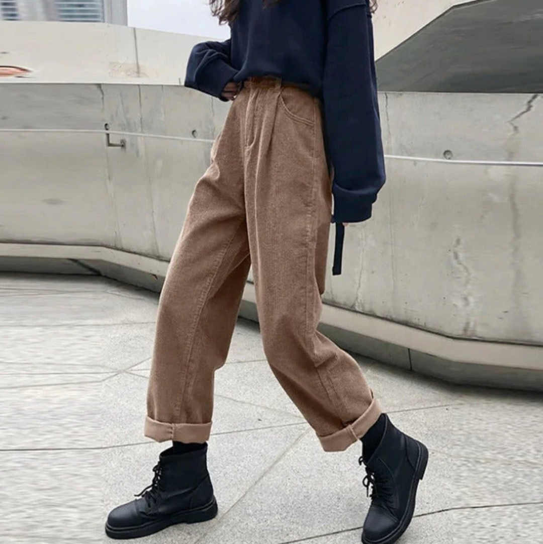 Corduroy trousers