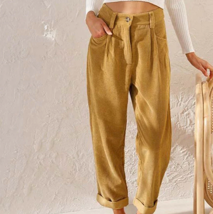 Corduroy trousers