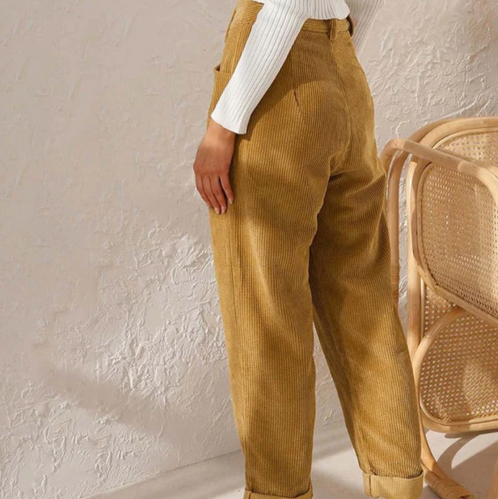 Corduroy trousers