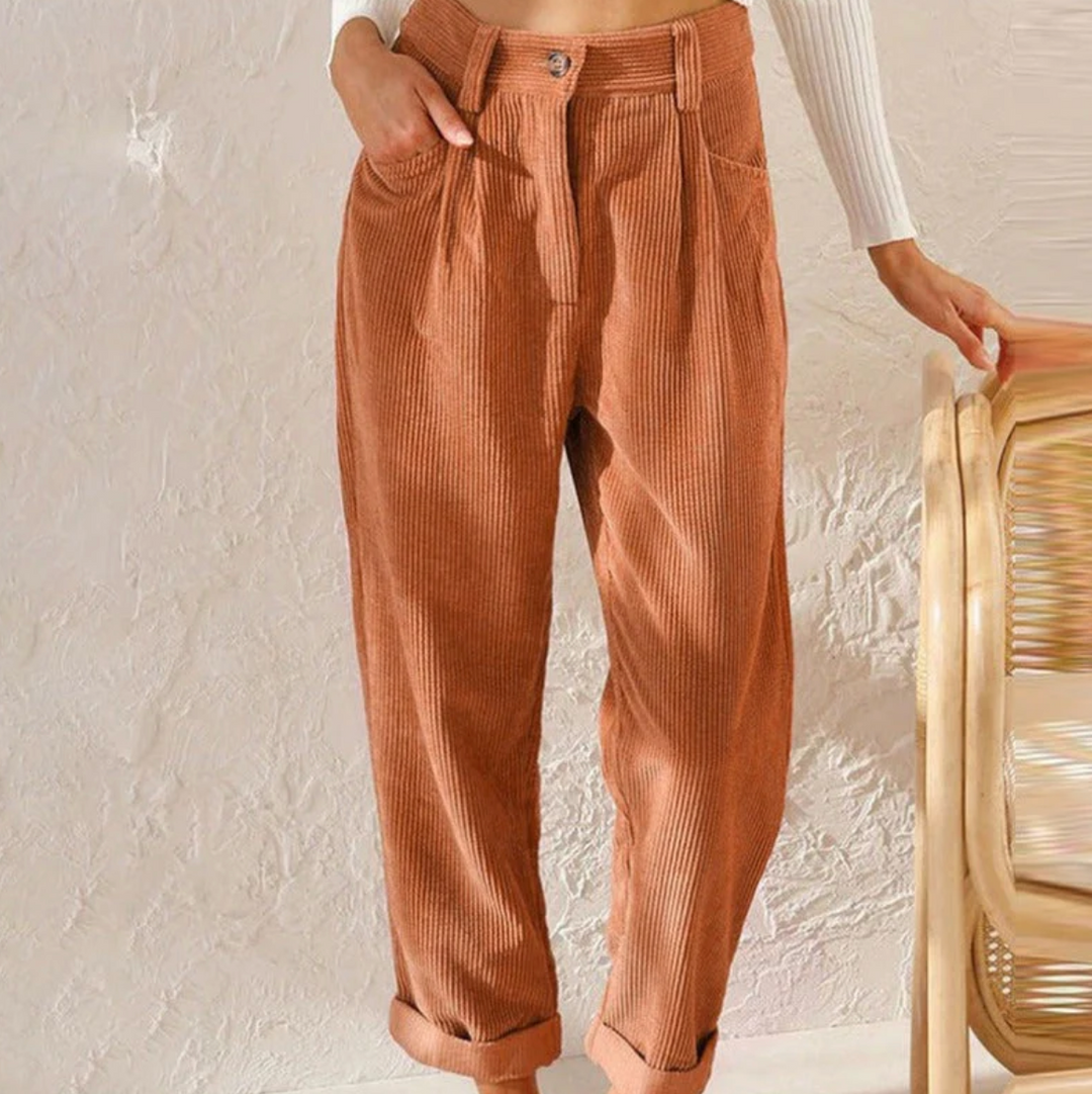 Corduroy trousers