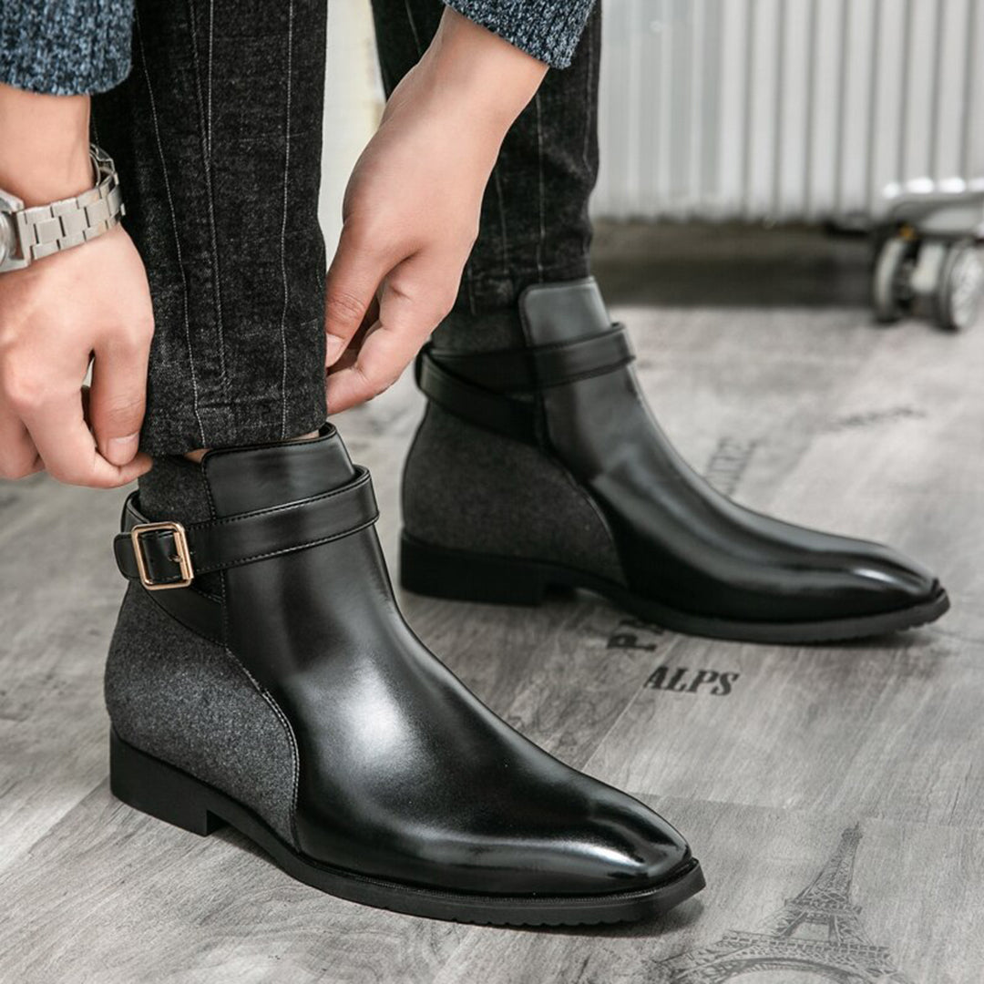 Stylish men's ankle boots