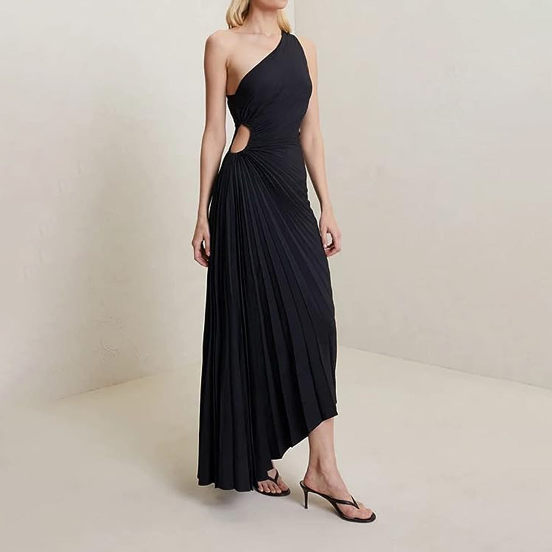 Elegant pleated dress