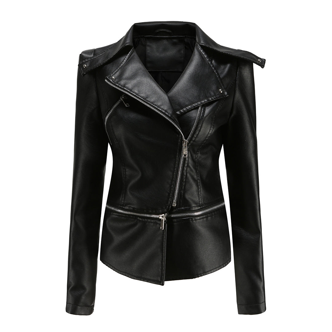 Stylish leather jacket