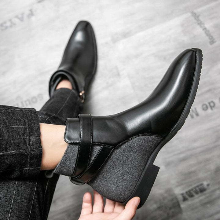 Stylish men's ankle boots