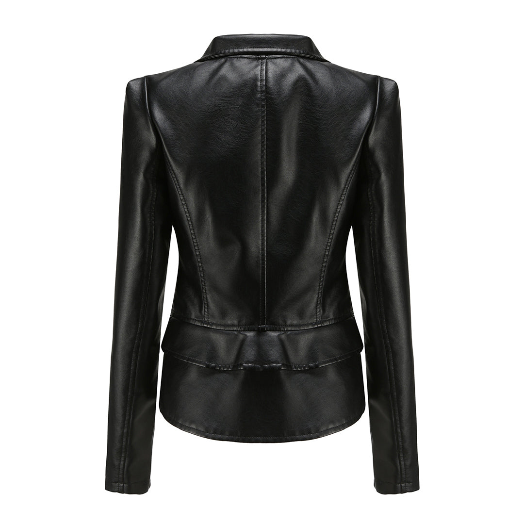 Stylish leather jacket