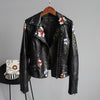 Ladies fashion leather jackets