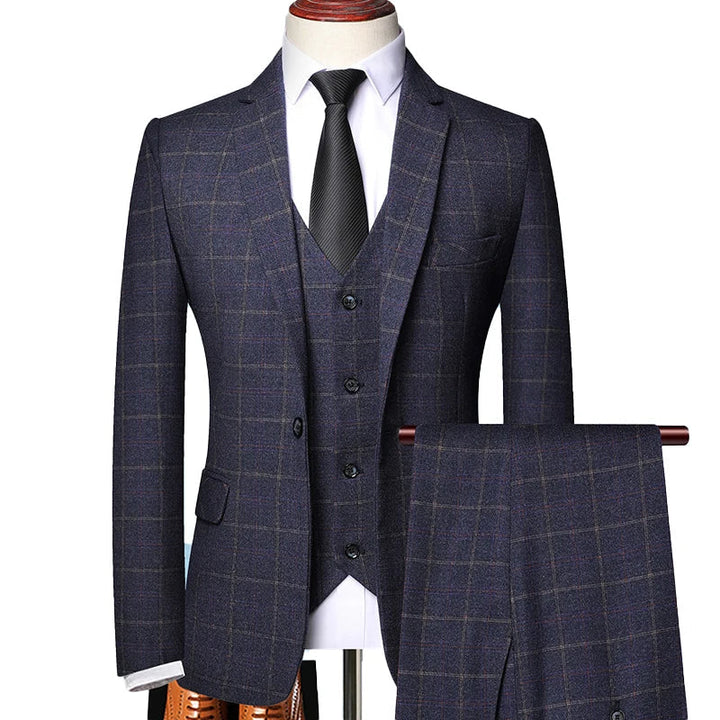 Peaky-Inspired 3-Piece Suit