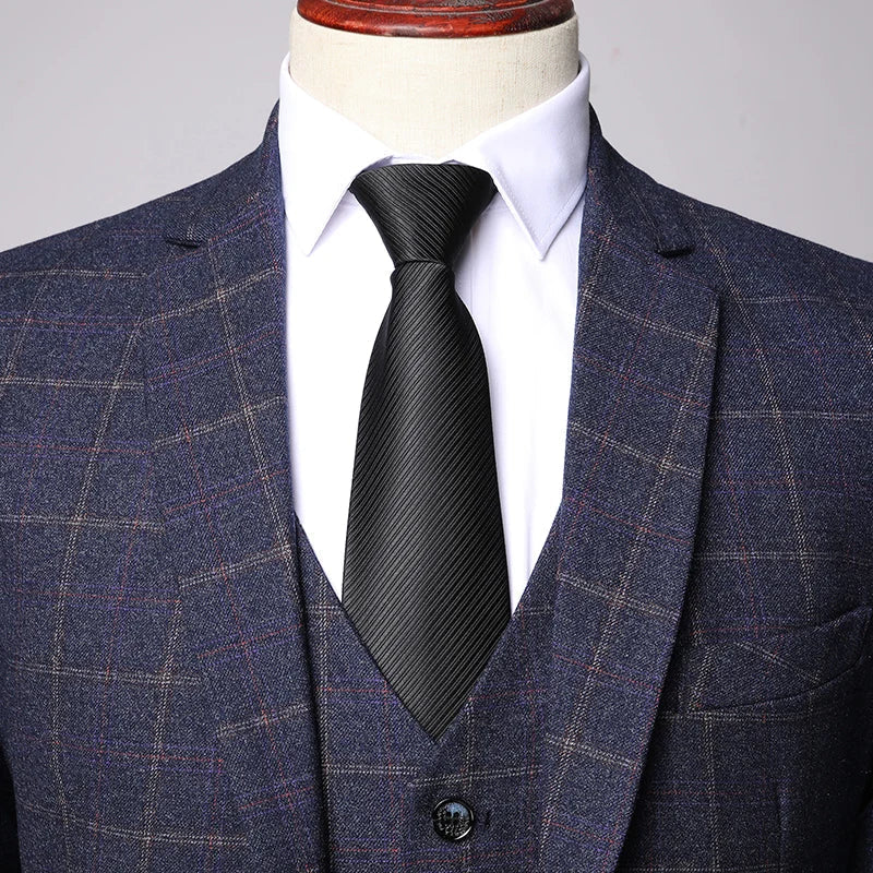 Peaky-Inspired 3-Piece Suit